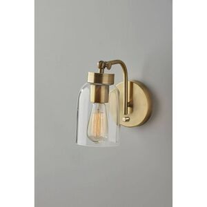 Adesso - Bristol Wall Lamp Antique Brass - Adesso Brass